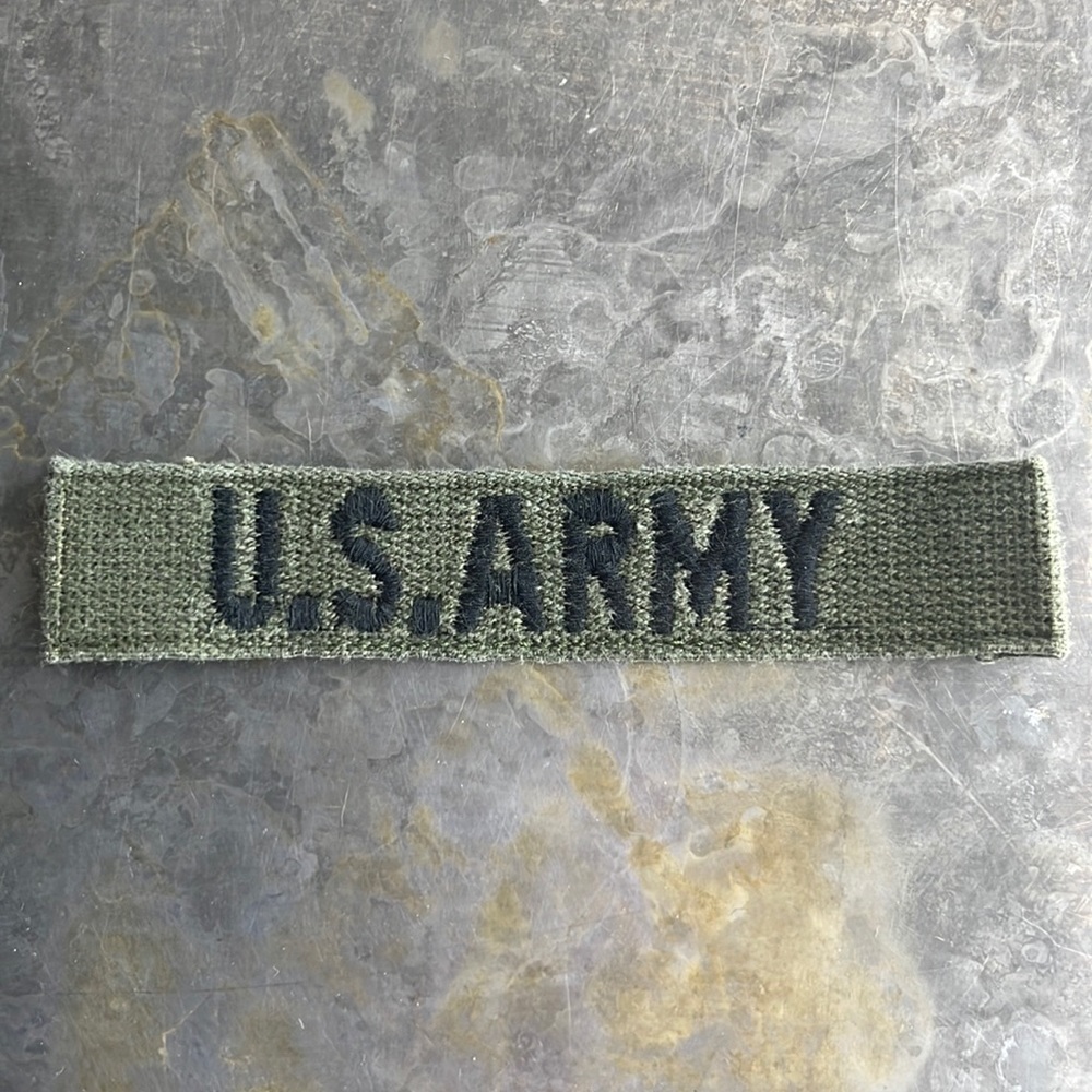 U.S. ARMY embroidered tape patch - Vintage